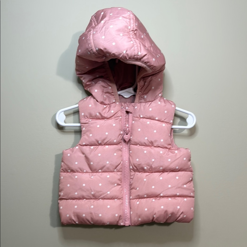 Primark Pink Polka Dot Baby Jacket